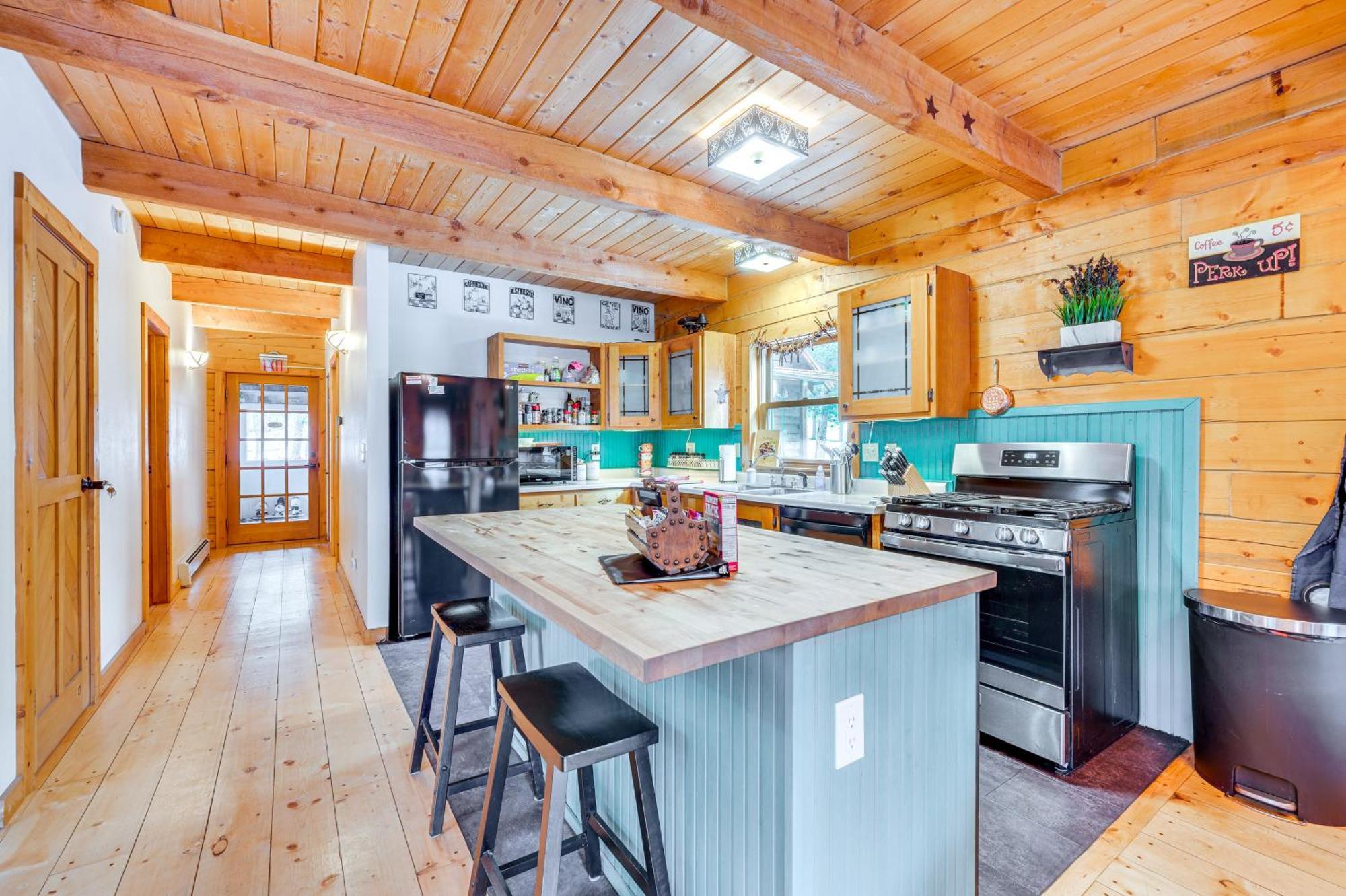 Secluded Black Hawk Log Cabin With Fire Pit! Екстериор снимка