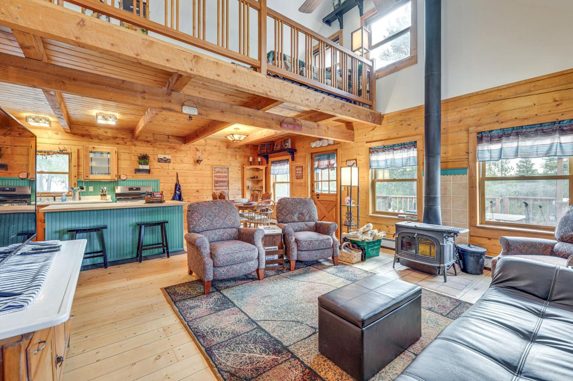 Secluded Black Hawk Log Cabin With Fire Pit! Екстериор снимка